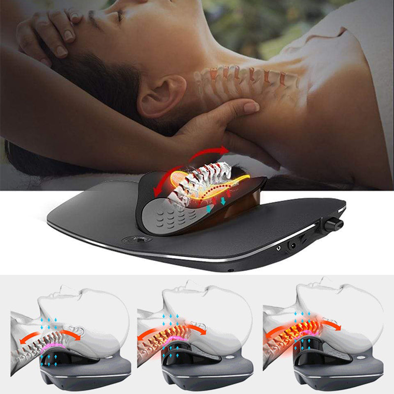 Meubon Air Soft Brace Massager I Neck, Shoulder, Back, and Waist Cervical Traction Tool