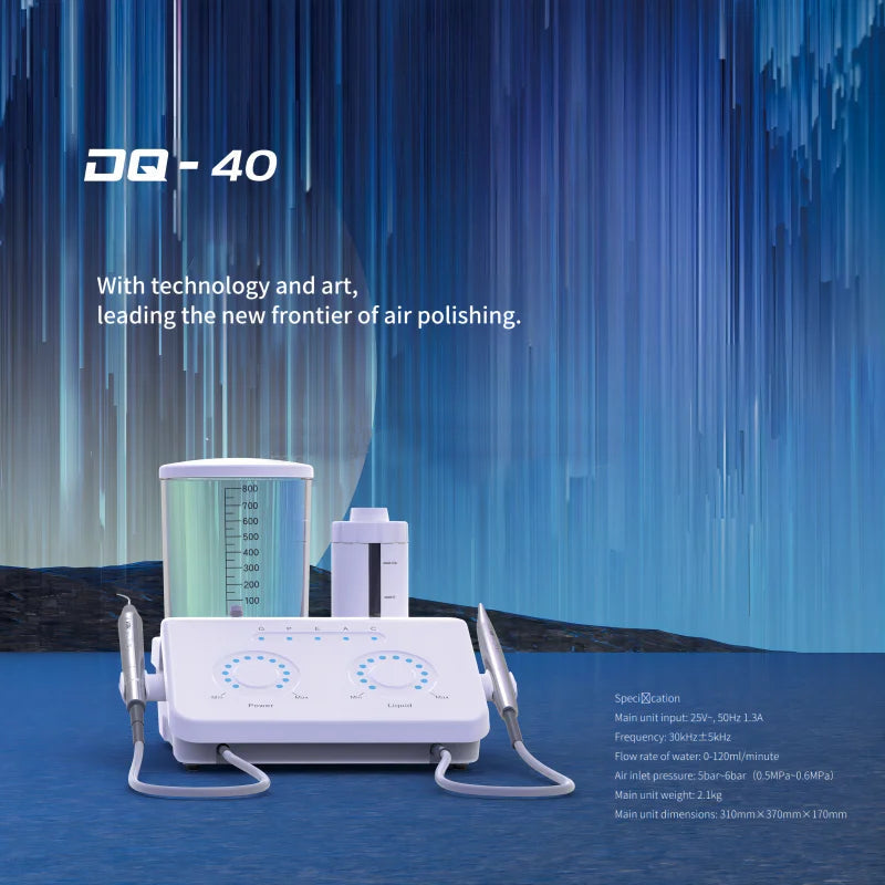 Dental Ultrasonic Scaler & Air Polisher - Smart Touch Panel for Advanced Periodontal Treatment VRNDQM40