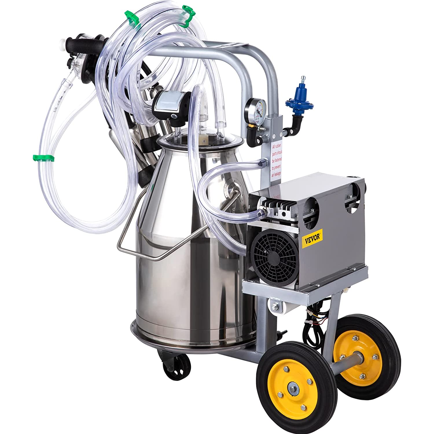 25L Electric Milking Machine I 5-8 Cows per Hour I 0.55KW