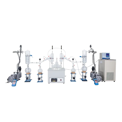 High-Temperature Short Path Distillation Kit: Ideal for Essential Oil Extraction I 2.20L glass capacity