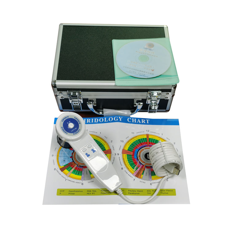 USB iridology Camera for pc with Spanish and English Software
