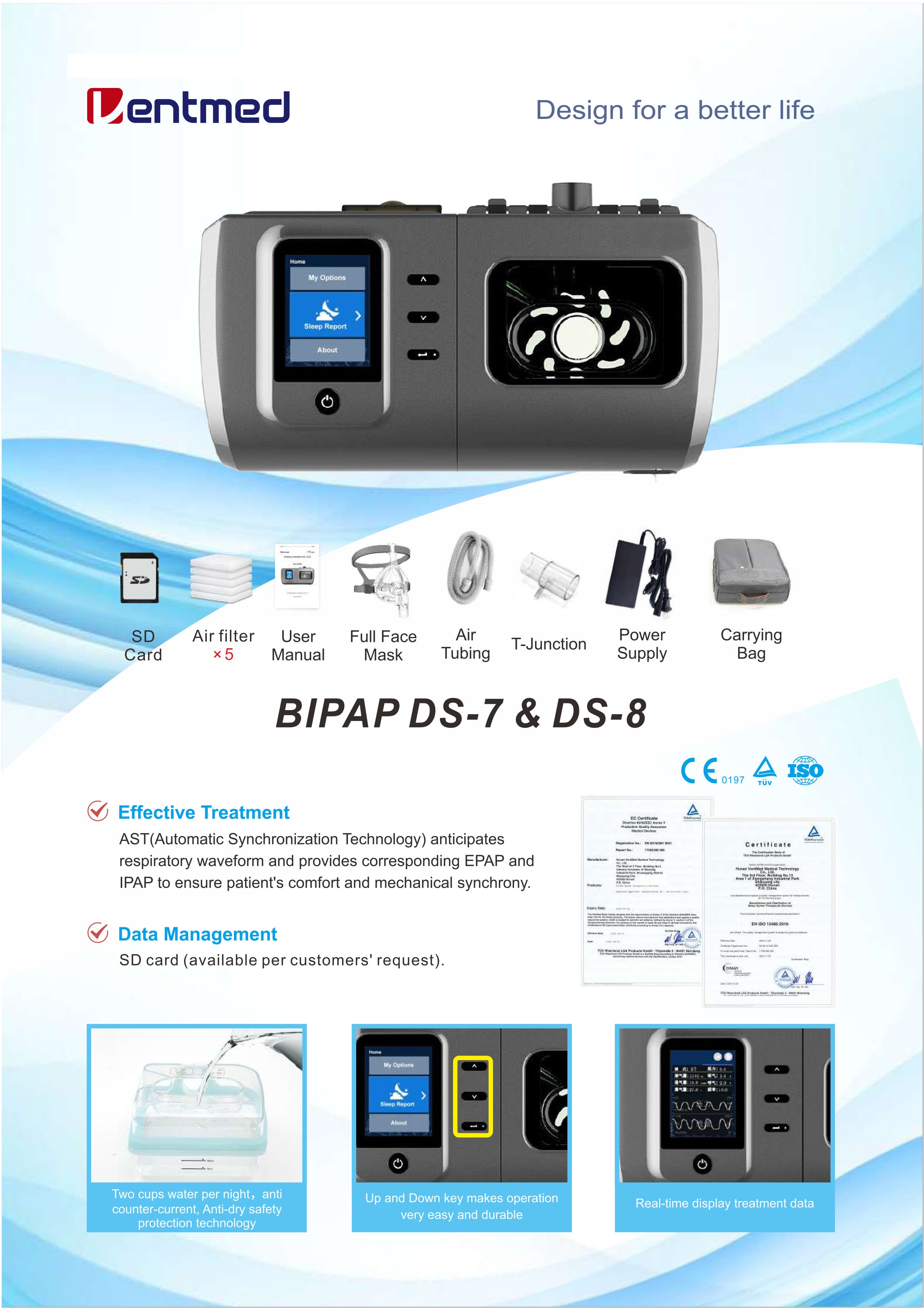 DS7 BiPAP – Sleep Better Now