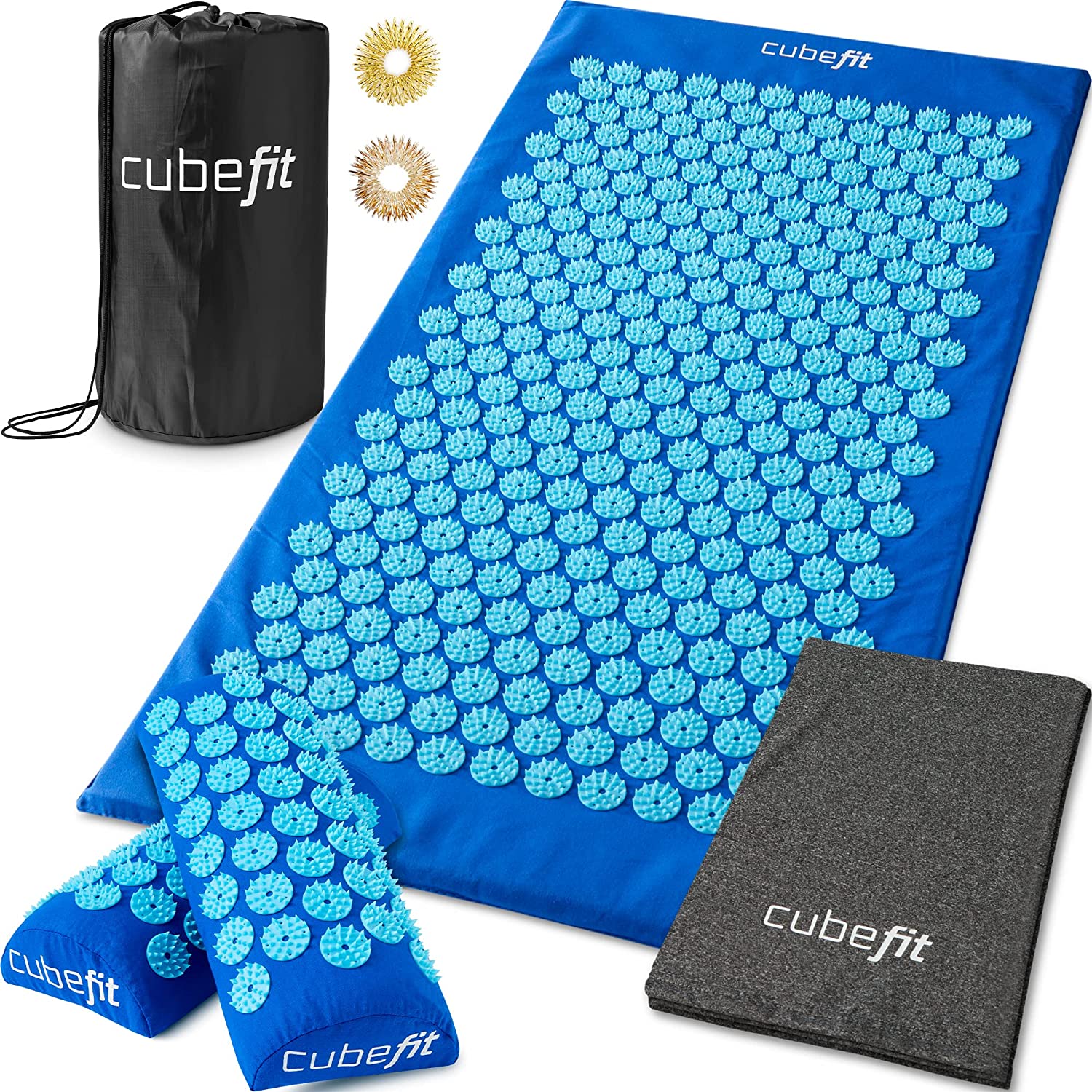 Accupressure Body Massage Mat Neck Back Pillow