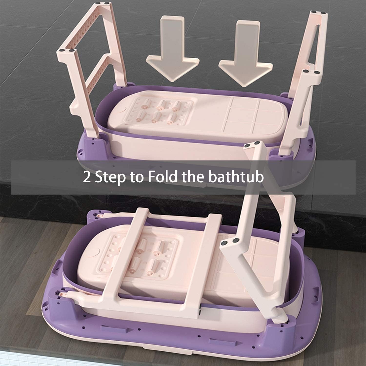 Baby Bath tub Large Portable Folding Collapsible Baby