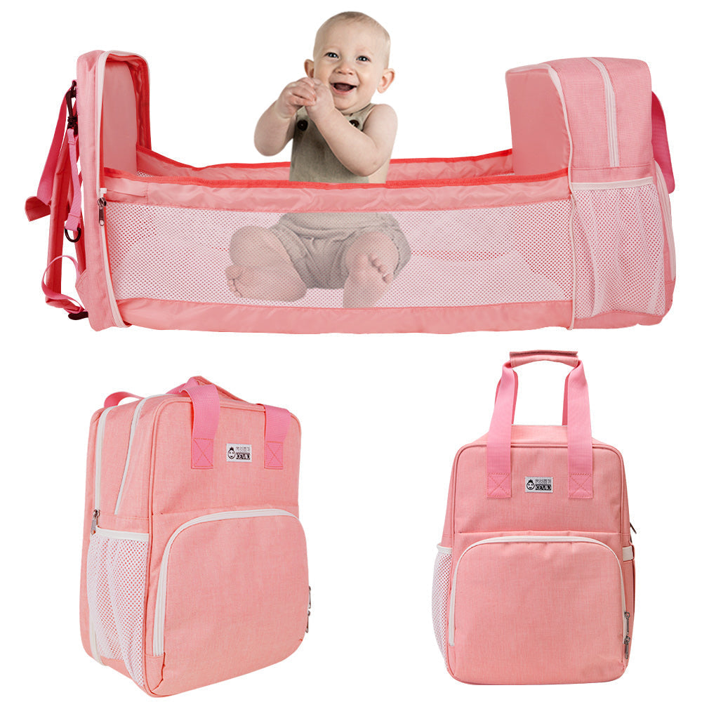 Baby Diaper Backpack Bag Mummy Foldable Multifunction Travel