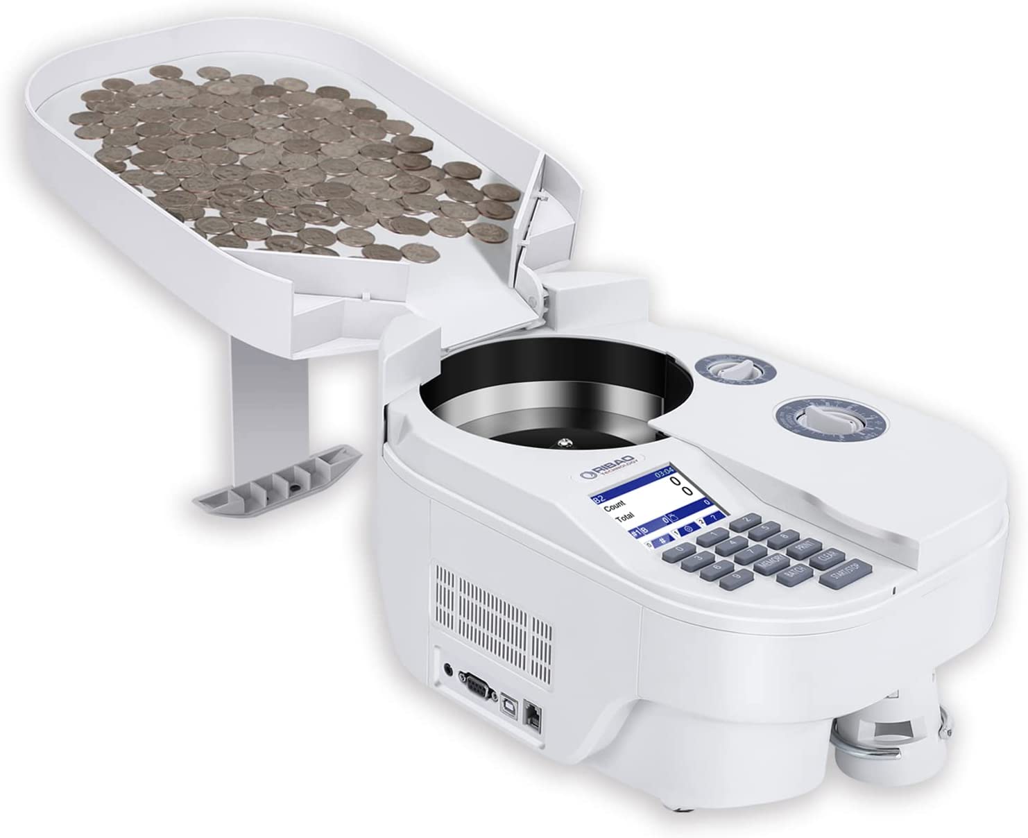 Coin Counter High Speed Heavy Duty Compact Portable Coin