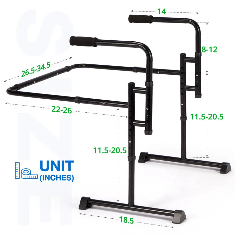 Adjustable Sofa Grab Bar Handles Rails for Seniors - Couch Standing Aids