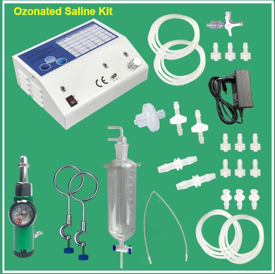 Ozonated Saline Kit For Home Use I Medical Home Ozone Kit I Ozone Therapy Machine