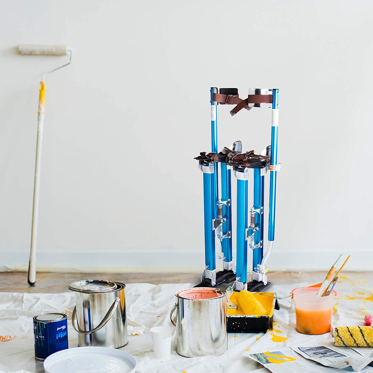 Drywall Stilts 24-40 Aluminum Tool Stilt for Painting