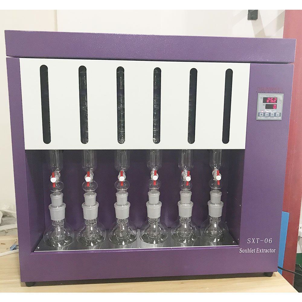 Soxhlet Extractor Fat Analyzer MDW-MSXT-06 | Precise Lab Extraction Equipment
