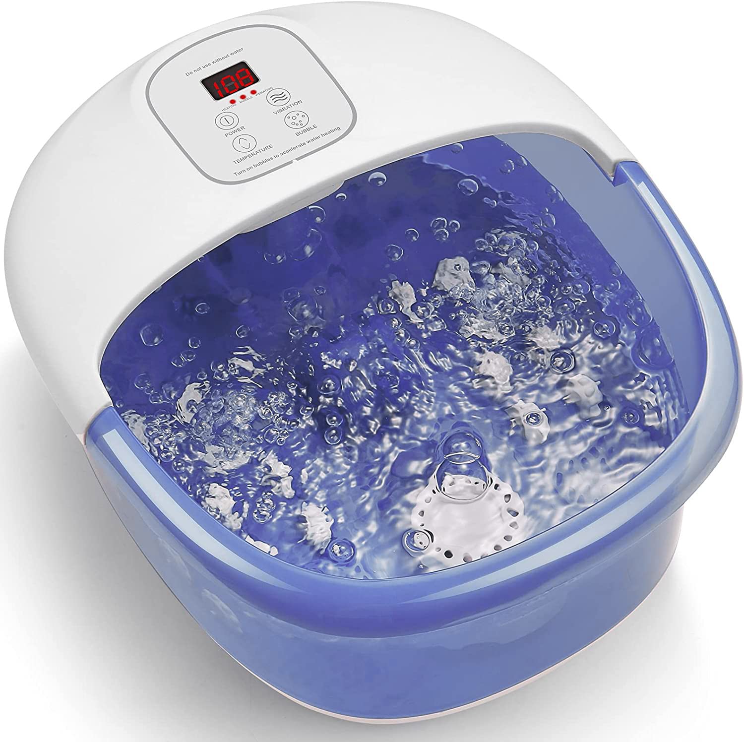 Foot Spa Bath Massager I Heating & Vibration & Bubble 3 in 1