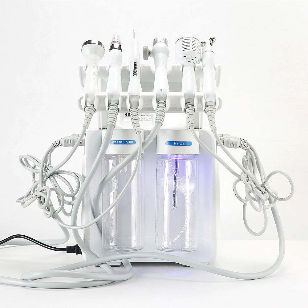 Hydrogen Oxygen 7 in 1 Small Bubble RF Beauty Machine I Face