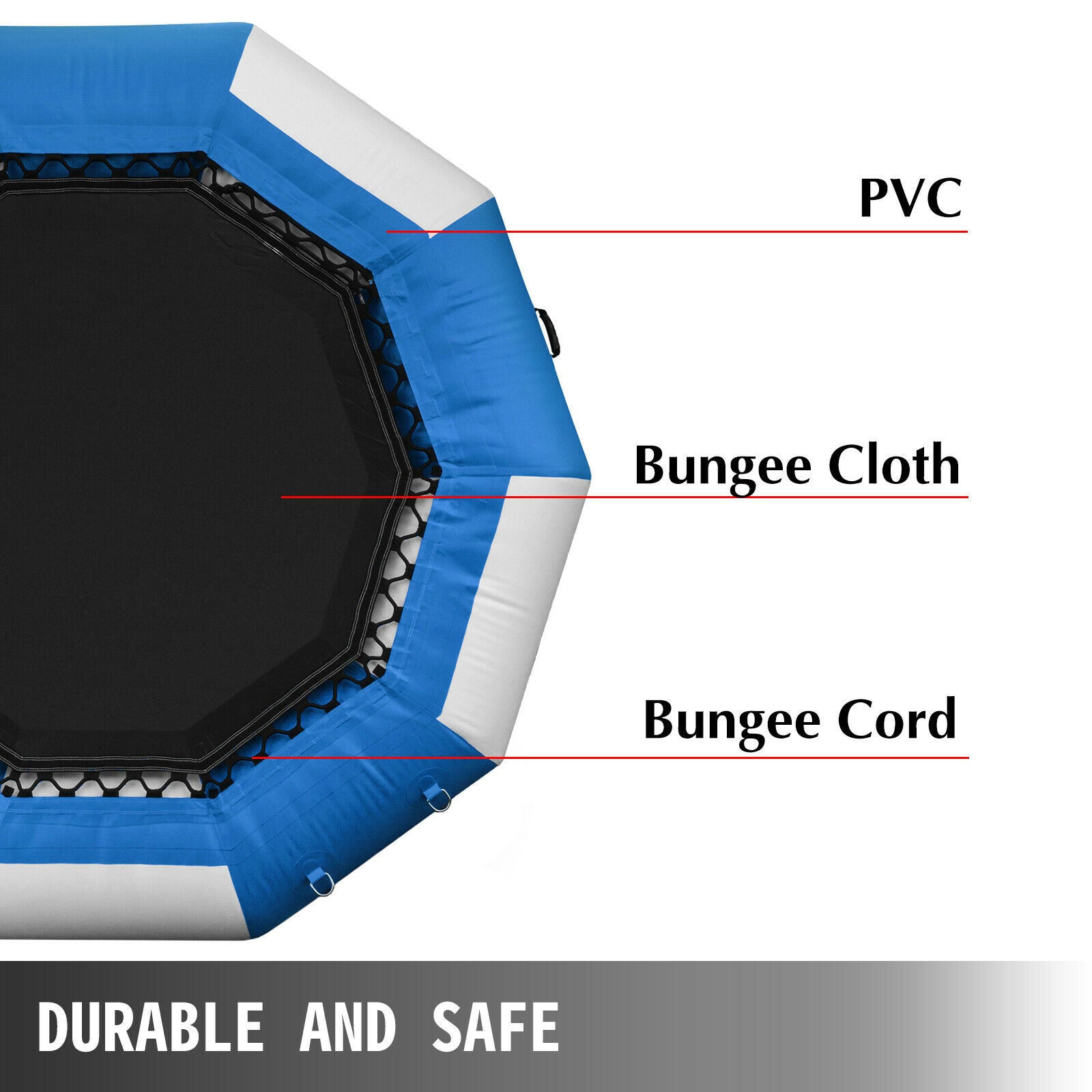 Inflatable Water Trampoline 10Ft Floated Water Bounce