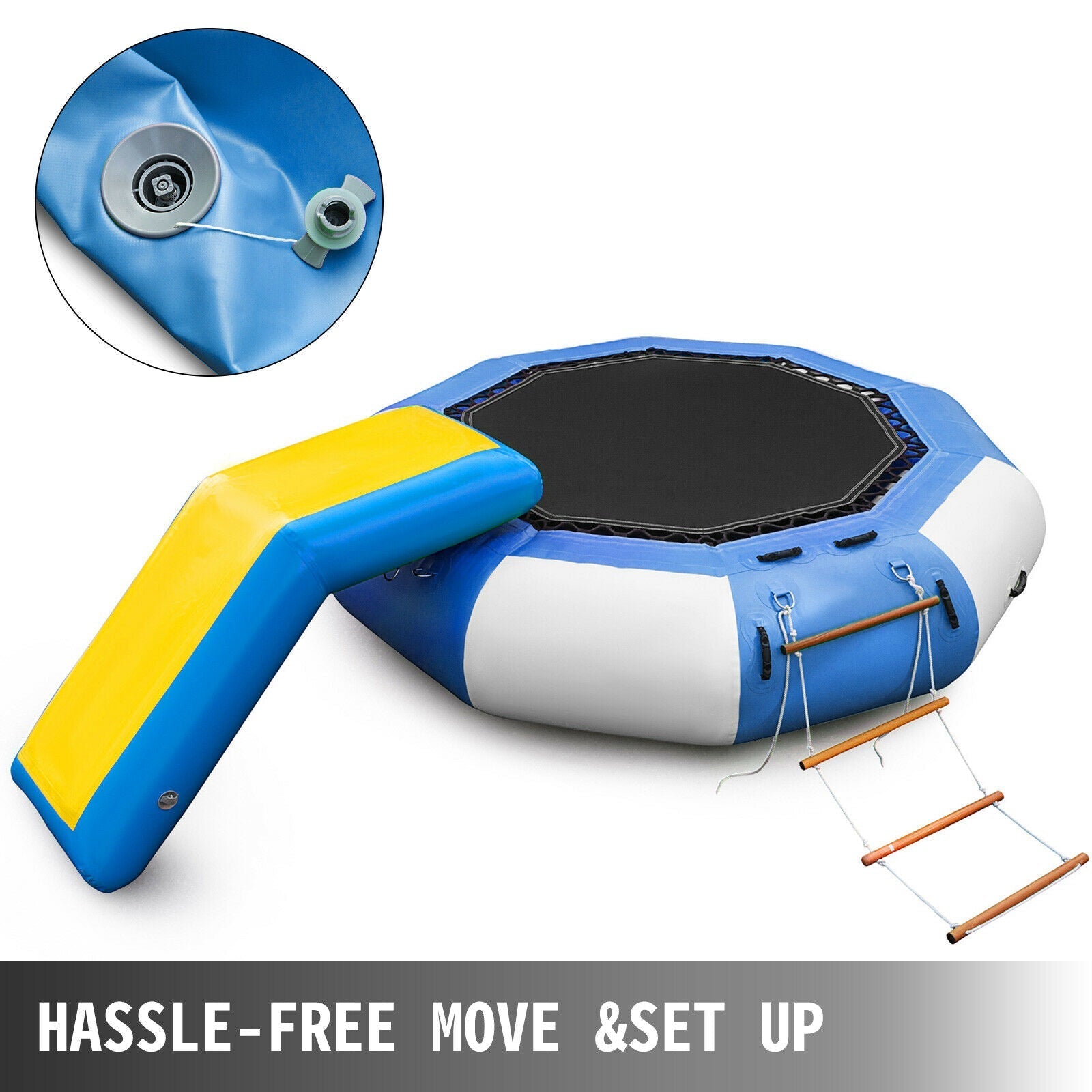 Inflatable Water Trampoline 10Ft Floated Water Bounce