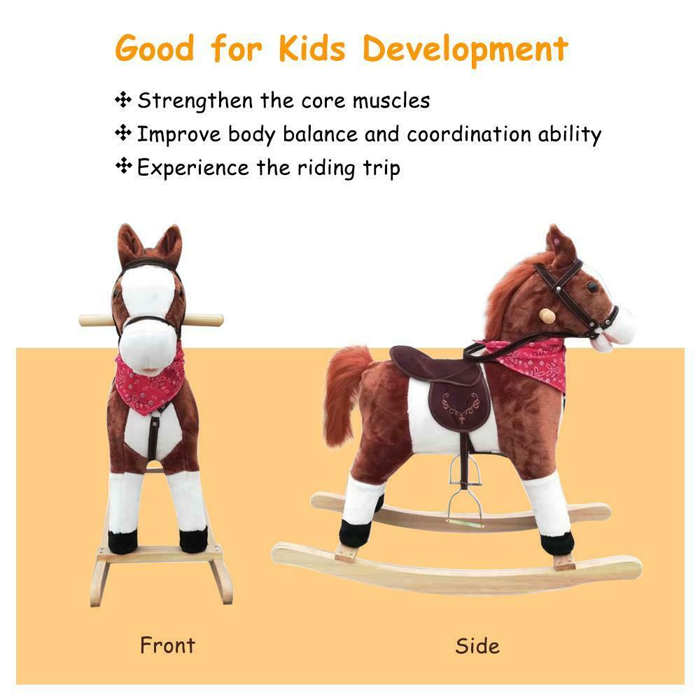 Kids Ride on Horse Rocking Horse Toy Rocker Seat Ride