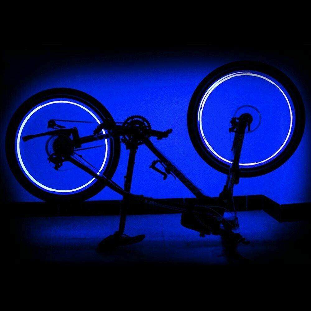 LED Bicycle Bike Cycling Rim String Lights Open & Close