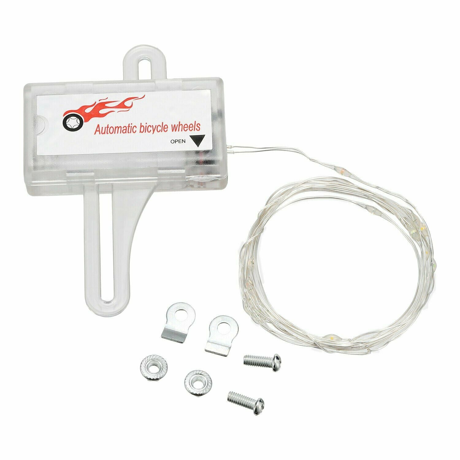 LED Bicycle Bike Cycling Rim String Lights Open & Close