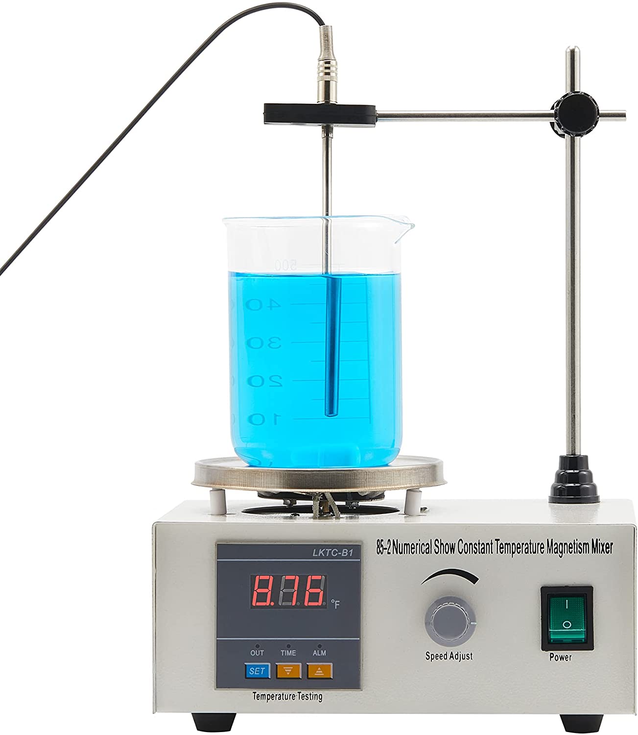 Magnet Stirrer with Digital Temperature Display & Speed