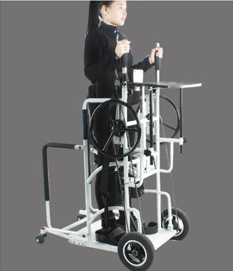 Rehabilitation Assisted Walking Stand - Standing Walker for Disabled & Handicapped Mobility Support