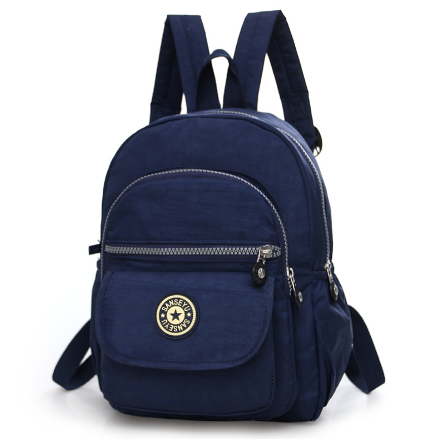 Mini Backpack Women Purse Nylon Shoulder Rucksack Small