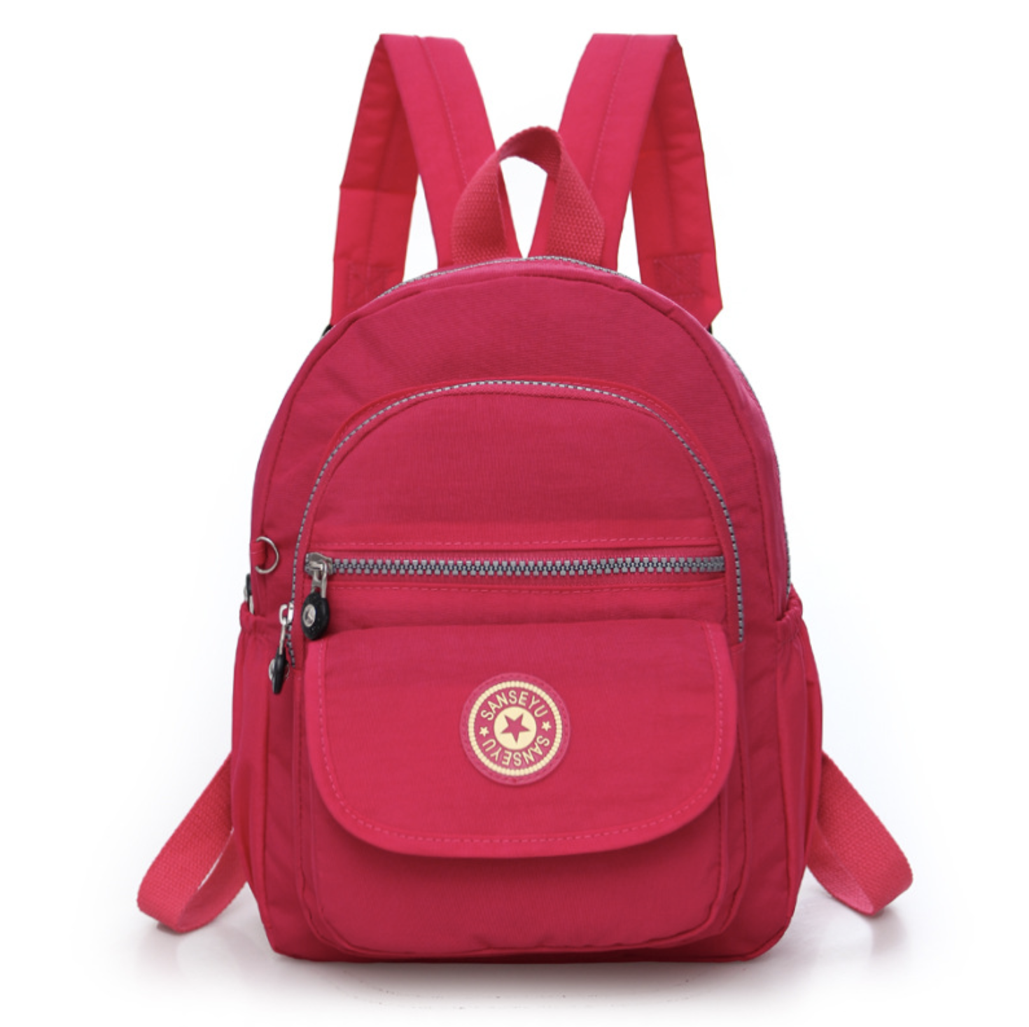 Mini Backpack Women Purse Nylon Shoulder Rucksack Small
