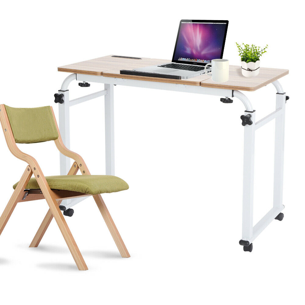 OverBed Hospital Computer Table Rolling Adjustable Laptop