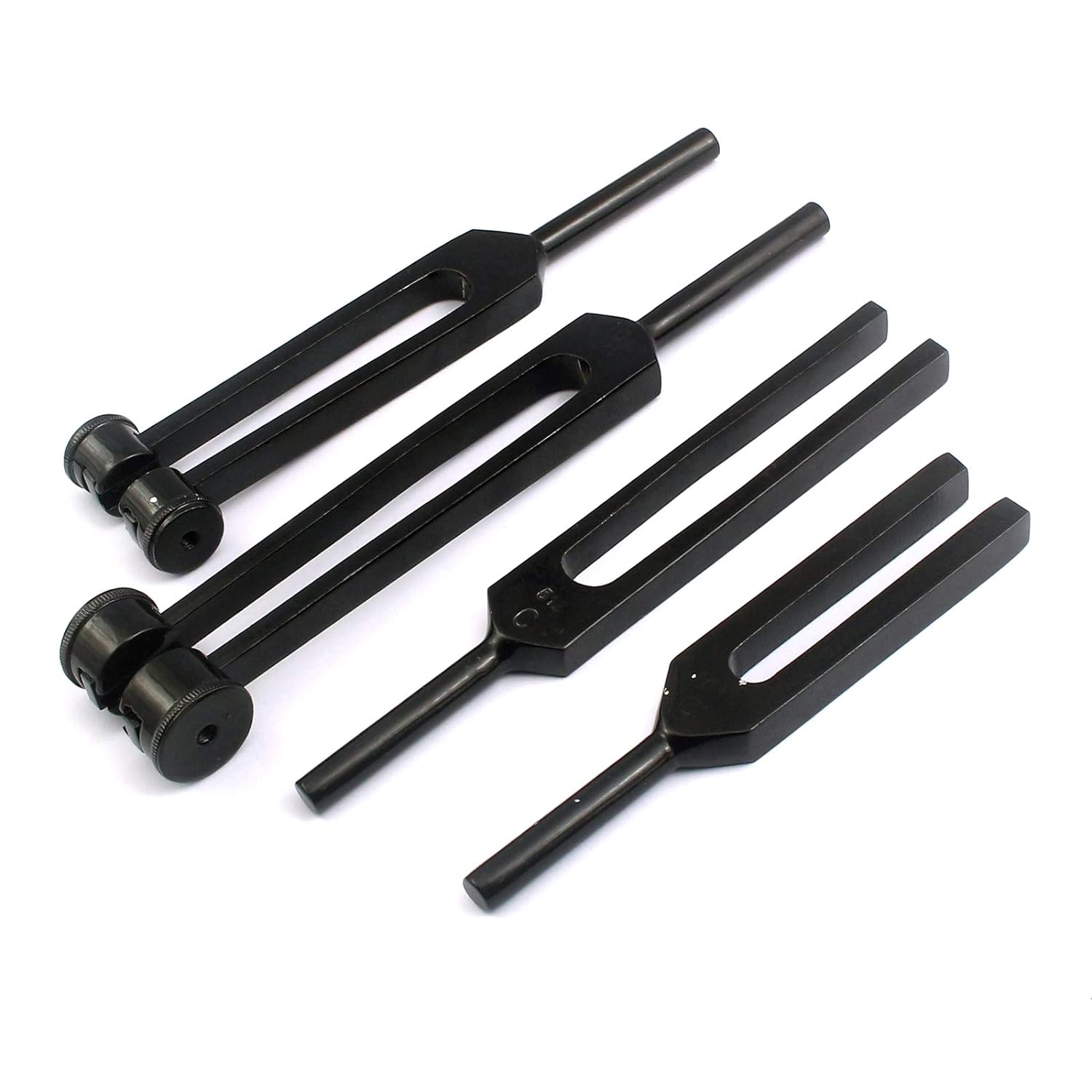 Portable 4 Pcs Music Tuning Fork Set 128hz 256hz 512 Hz