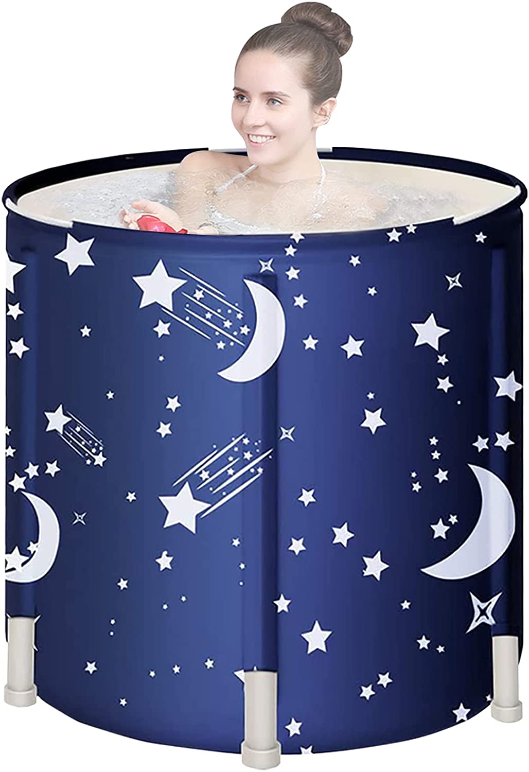 Portable Bathtub Japanese Soaking Freestanding Folding &