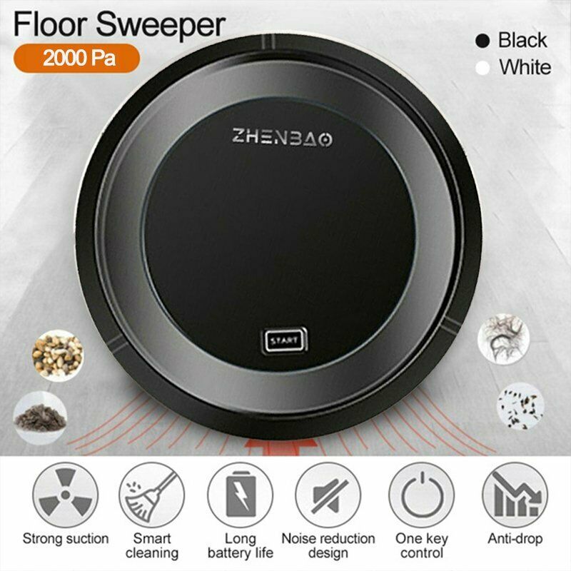 Robot Vacuum Cleaner Auto Cleaning Microfiber Mop Floor