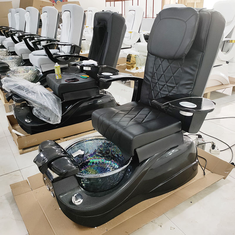 Salon Foot Care Manicure Chair Electric Massage Spa Chair