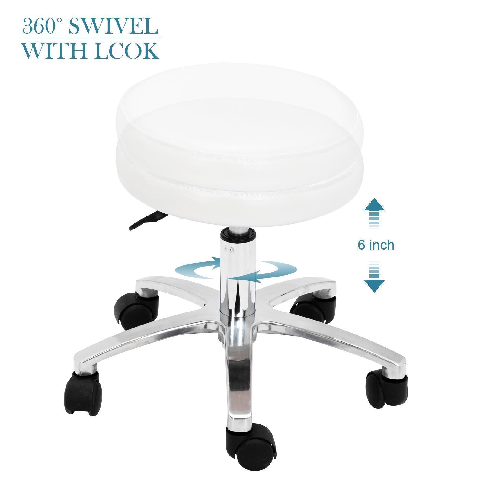 Complete Pedicure Station: Nail Tech Stool, Foot Bath, Salon Spa - Beauty Supply Essential