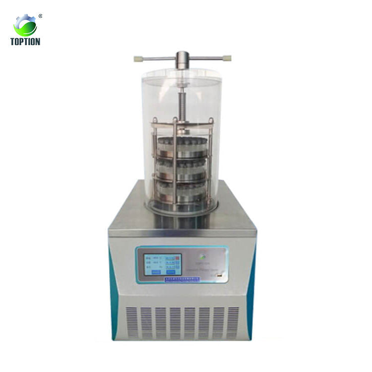 Small Sized Vacuum Freeze Dryer / Lab Coffee Drying Machine