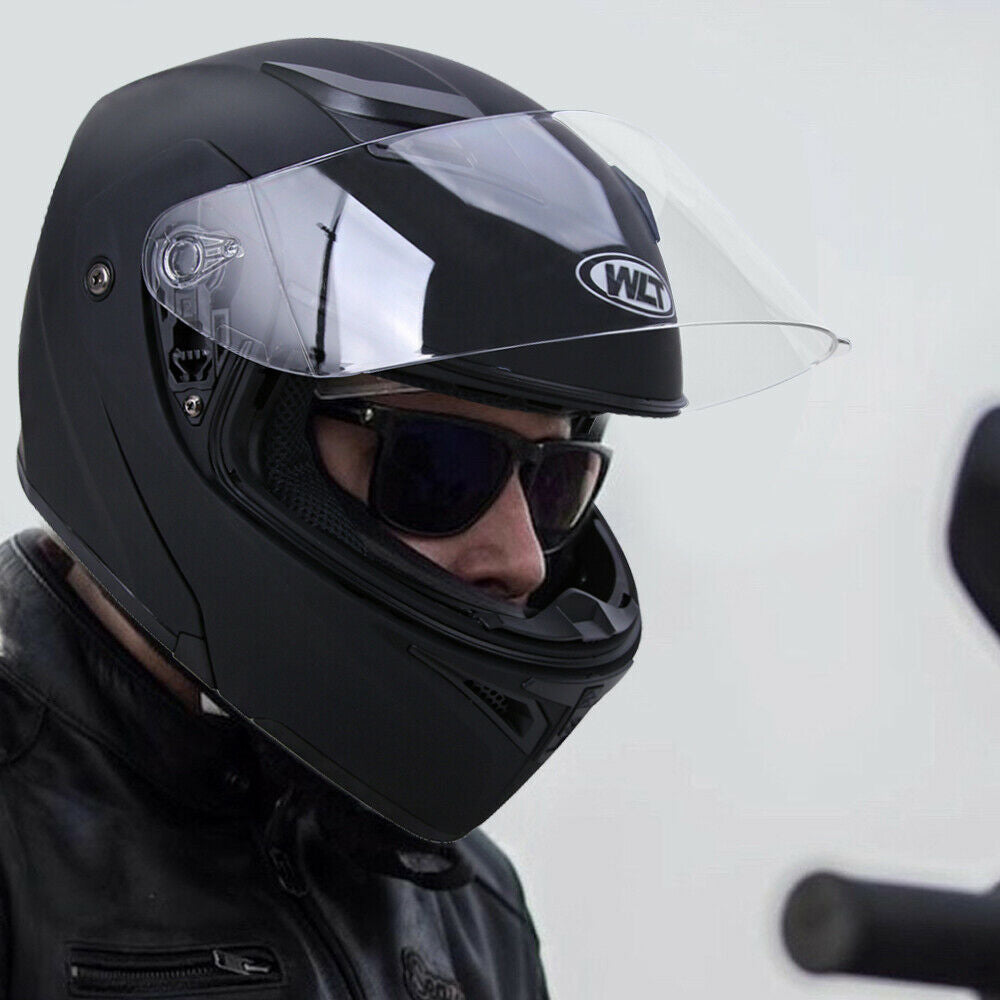 Snowmobile Helmet Flip up Modular Full Face Motorcycle