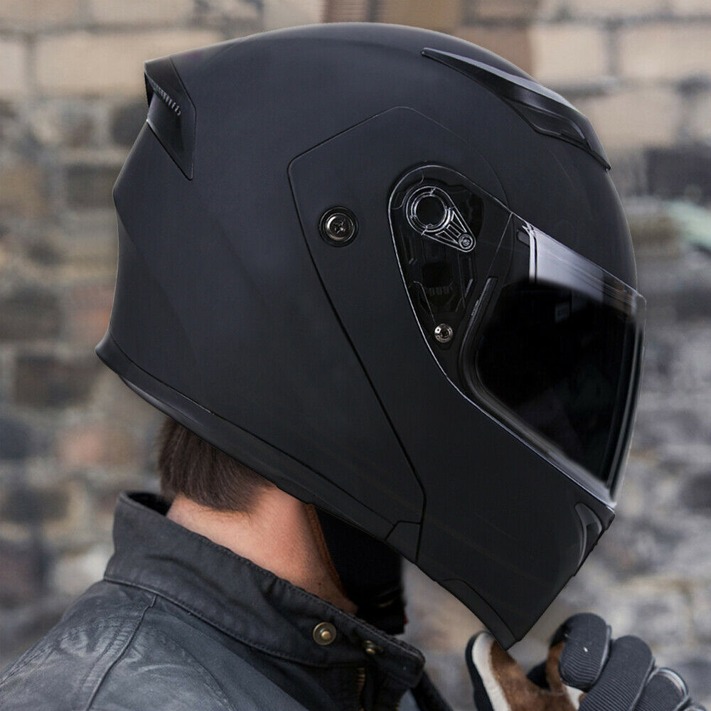 Snowmobile Helmet Flip up Modular Full Face Motorcycle