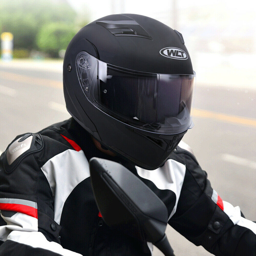 Snowmobile Helmet Flip up Modular Full Face Motorcycle