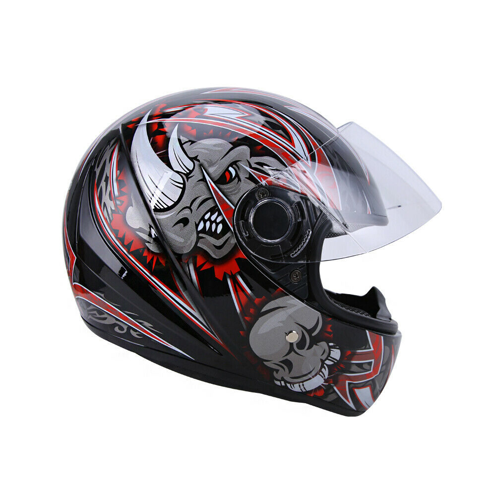 Snowmobile Helmet Flip up Modular Full Face Motorcycle