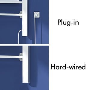 Towel Warmer 2-in-1 with Built-in Timer Heated Towel Rack