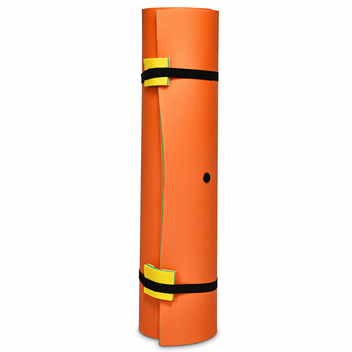 Floating Mat Water Pad 12' x 6' 3-Layer Floating Oasis Foam Mat Orange