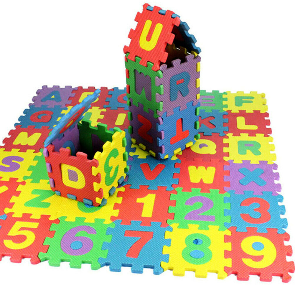 Baby Play Mat Crawling Mat Soft EVA Foam Kids Playing Mat Floor Interlocking Mats