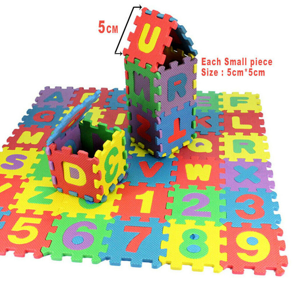 Baby Play Mat Crawling Mat Soft EVA Foam Kids Playing Mat Floor Interlocking Mats