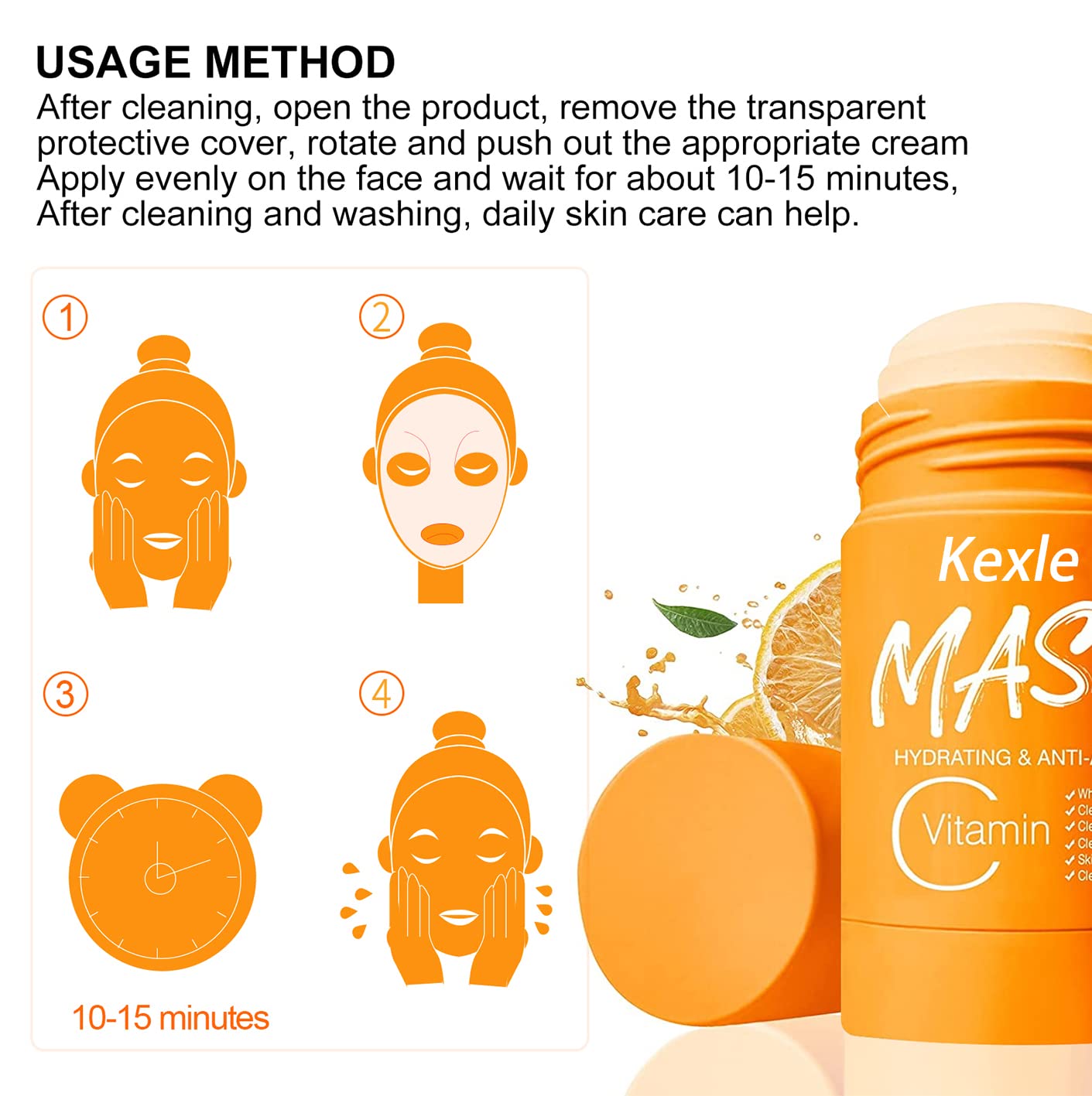 4pack Green Tea Mask Stick for Face Blackhead Remover with Green Tea Extract  Deep Pore Cleansing Moisturizing Skin Brightening