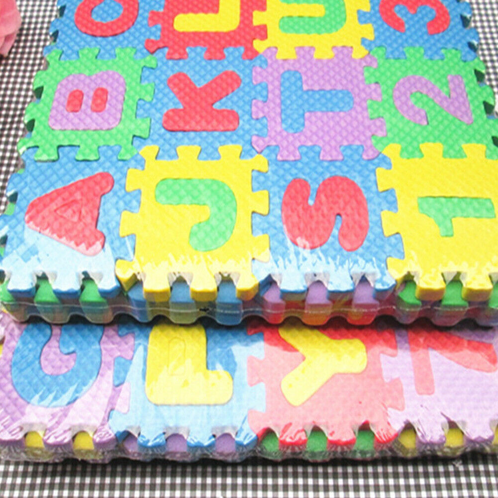 Baby Play Mat Crawling Mat Soft EVA Foam Kids Playing Mat Floor Interlocking Mats