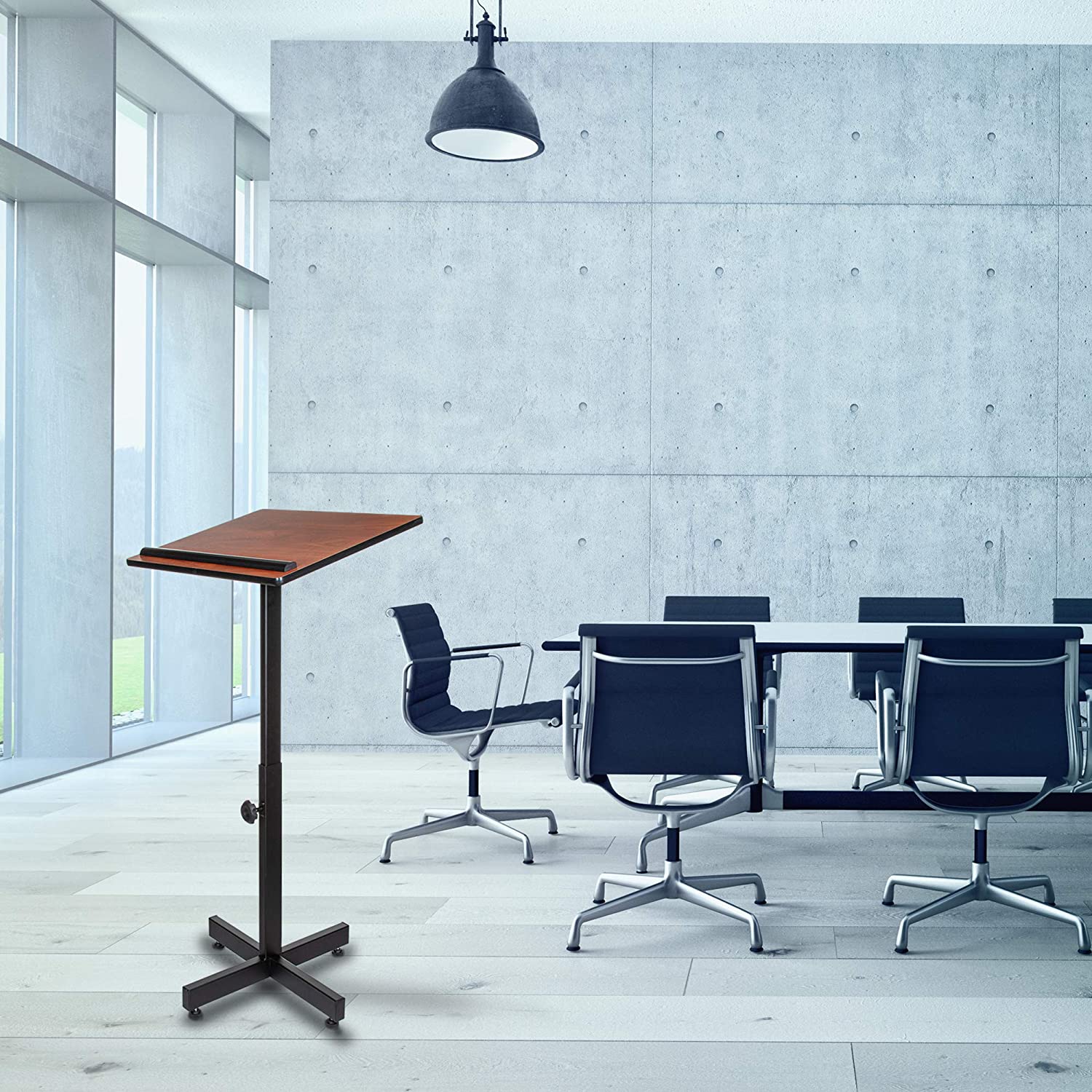 Lectern Stand Height Adjustable Portable Lectern