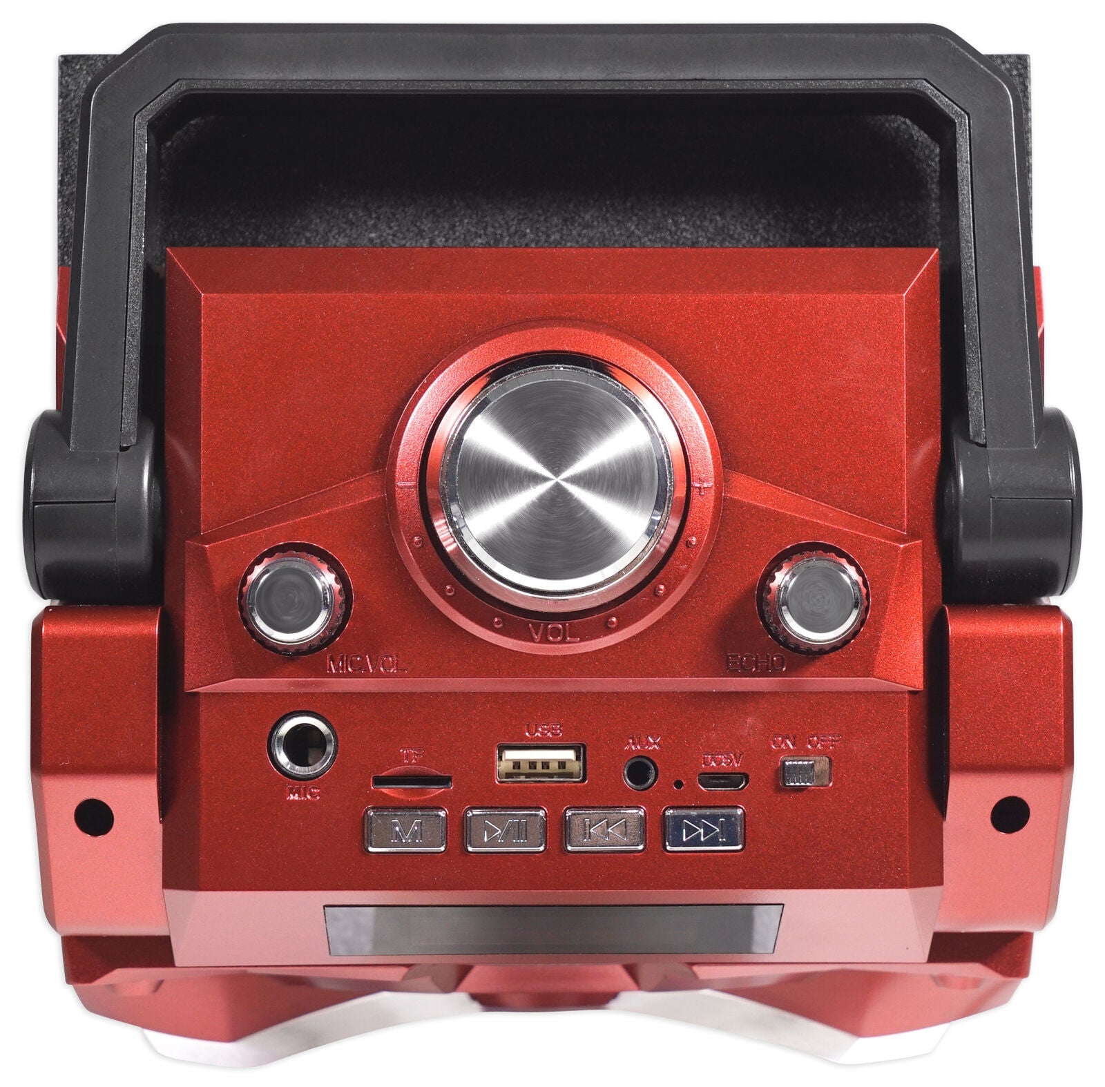 Karaoke Machine NYC Acoustics X-Tower Bluetooth Karaoke Machine System w/LED's+(2) Wireless Mics