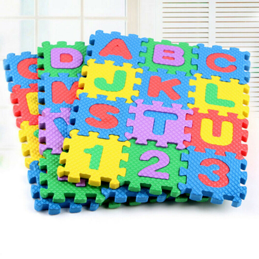 Baby Play Mat Crawling Mat Soft EVA Foam Kids Playing Mat Floor Interlocking Mats