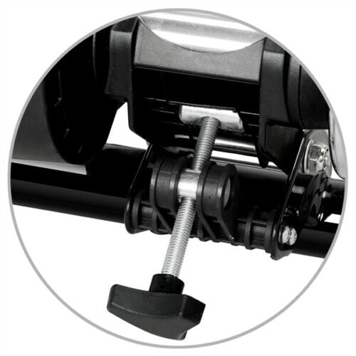 Bike Trainer Stand Magnetic Bike Trainer w/6 speed Level for Indoor stationary Exercise, Black