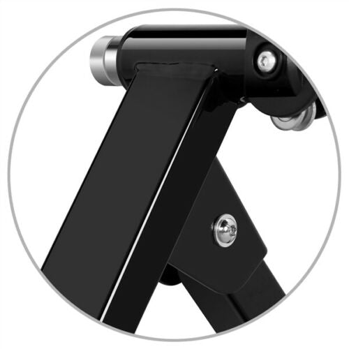 Bike Trainer Stand Magnetic Bike Trainer w/6 speed Level for Indoor stationary Exercise, Black