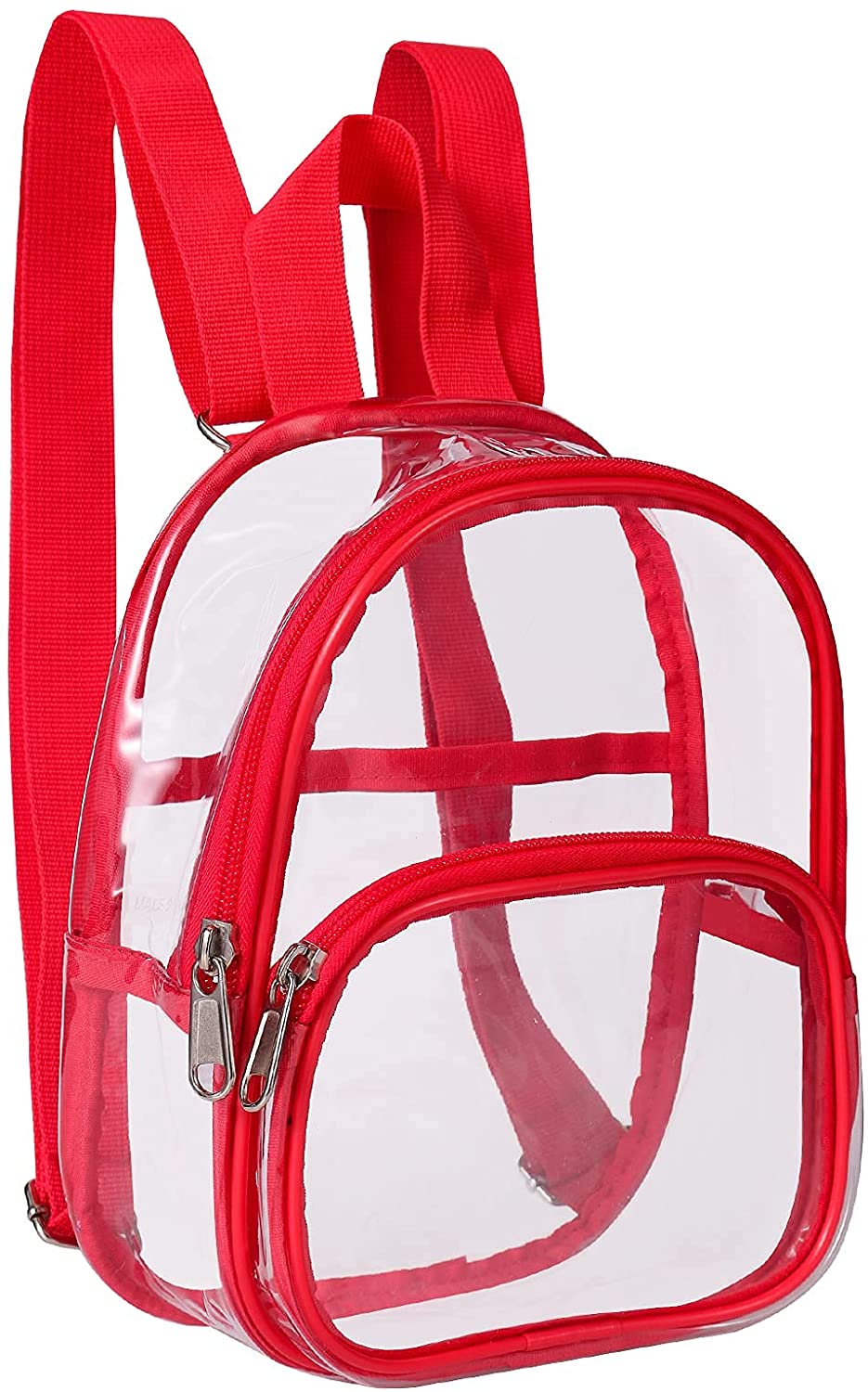 Clear Mini Backpack Stadium Approved, Water proof Transparent Backpack